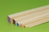 Madeira de balsa barrote 1000x75x75 mm